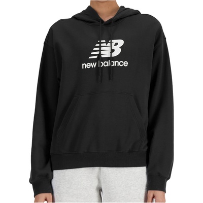 New Balance Дамски суичър New Balance Women's Sport Essentials French Terry Logo Hoodie - Black (117-3714-0113)
