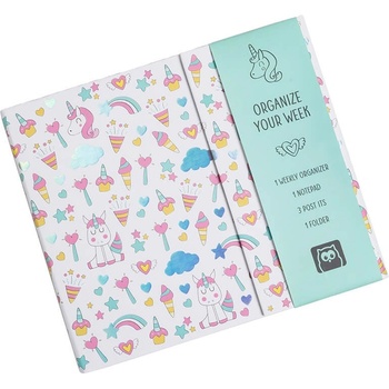 Eurekakids Седмичен органайзер Eurekakids - Еднорог (EU10673461)