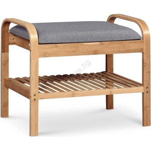 Halmar Shoe rack 50x60 см сив/бежов (HA0039)