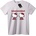 NOONEBRAND Тениска Hello Kitty Перфектен Приятел - S, White