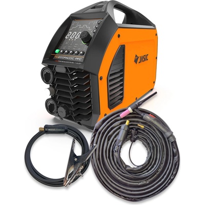 Jasic TIG 200 Pulse AC/DC PFC s horákom 17/8m + uzem.kábel E2S22 51005620