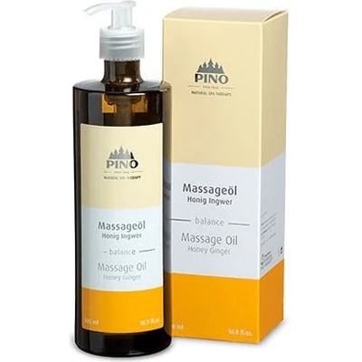 PINO Ароматно масажно масло, Мед и джинджифил, 500 мл