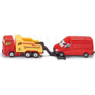 Siku Super Odťahové auto s dodávkou 1:87