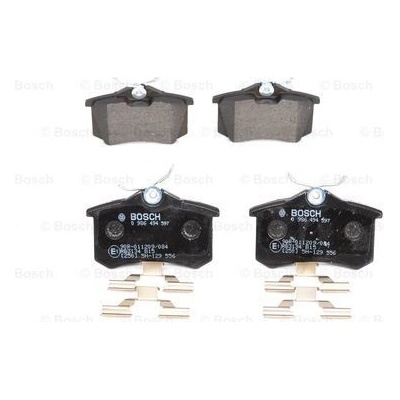 BOSCH Sada brzdových platničiek kotúčovej brzdy 0986494597