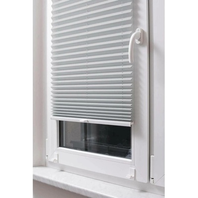 STUZA Plisé roleta EasyFix, šedá, 95 x 130 cm