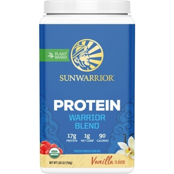 Sunwarrior Protein Warrior Blend | with Pea, Hemp & Goji Berry [750 грама] Ванилия