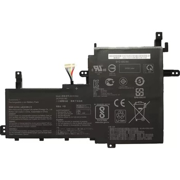 ASUS Батерия за лаптоп Asus, 3 клетки, 11.4V, 41Wh, Заместител (AS-BS-0188)