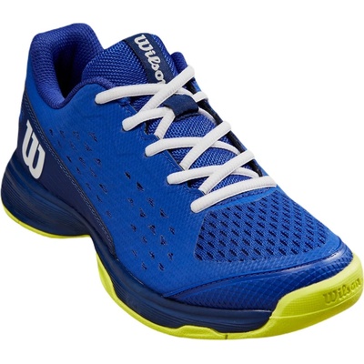 Wilson Rush Pro JR L - bluing/blue print/safety yellow