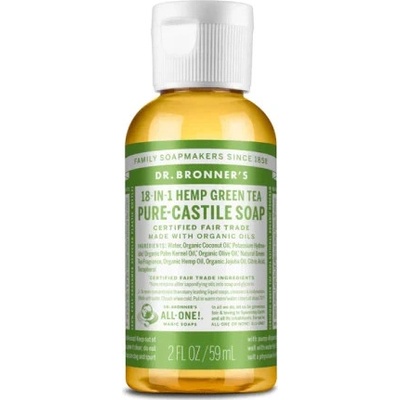 Dr. Bronner´s tekuté mýdlo s vůní zeleného čaje 60 ml