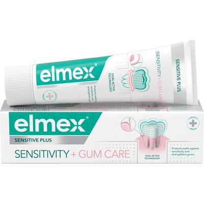 Elmex Sensitive Plus Sensitivity & Gum Care pre citlivé zuby 75 ml