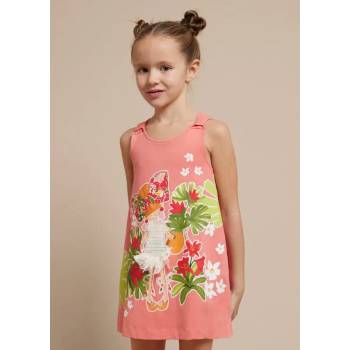 Image 1 of Mayoral Рокля ситопечат в розово за мини момиче Mayoral палми
