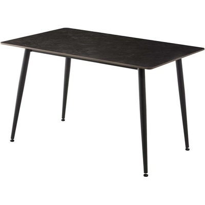 Interior DE Jídelní stůl MILANO II ANTRACIT 140 cm keramika jS46891