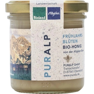 PURALP BIO Jarný Med -400 g Alpy-Nemecko