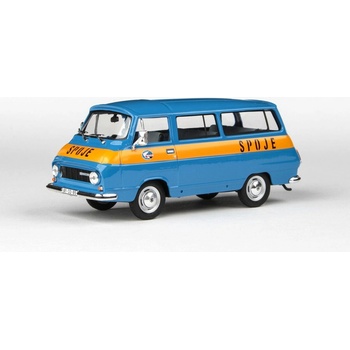 Abrex Škoda 1203 1974 Spoje modrá 1:43