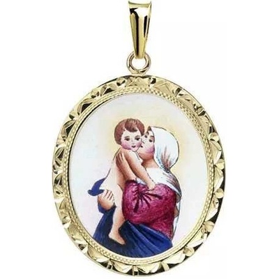 Aljančič Panna Marie Matka Dobré Rady medailon 367R