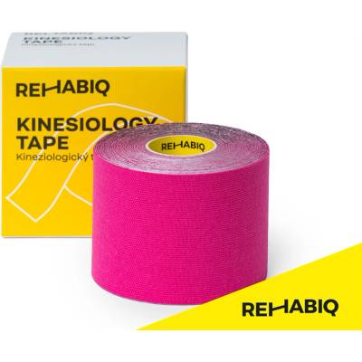 Rehabiq Kinesiology Tape tejpovací páska růžová 5 cm x 5 m