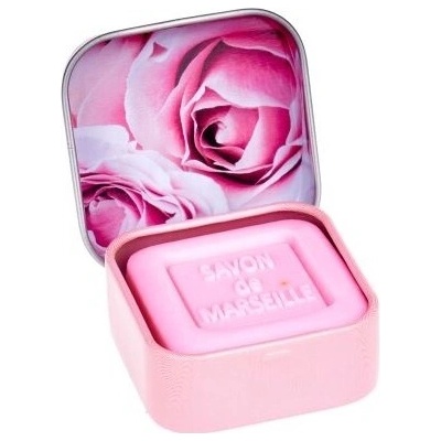 Esprit Provence Marseillské mydlo v plechu ruža 25 g
