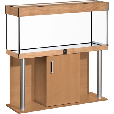 Diversa Comfort LED akvarijní set rovný hliník buk 240 l