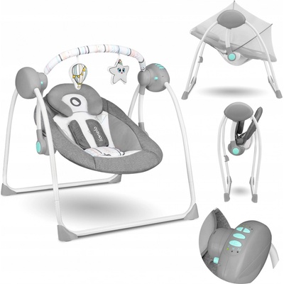 Lionelo Ruben stone šedá tyrkysová