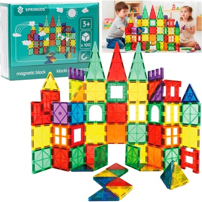 Springos Kg0048 магнитни блокове 100 бр (KG0048)