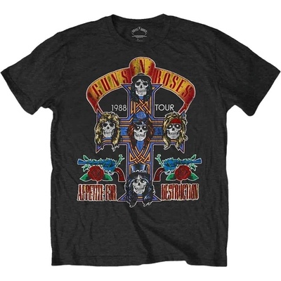 Guns N’ Roses tričko NJ Summer Jam 1988 čierne