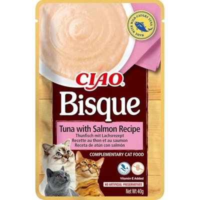 Inaba Ciao Bisque tuniak a losos 40 g