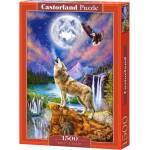 Castorland Пъзел Castorland от 1500 части - Нощта на вълка, Марчело Корти (C-151806-2)