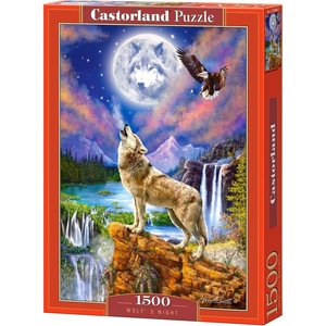 Castorland Пъзел Castorland от 1500 части - Нощта на вълка, Марчело Корти (C-151806-2)