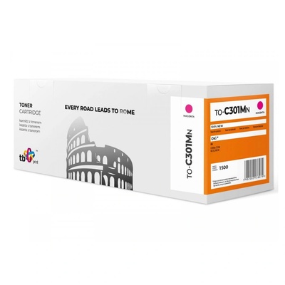 Compatible oki c301 Магента тонер (to-c301mn) (to-c301mn)