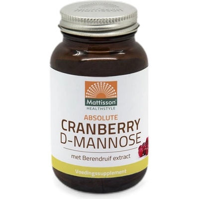 Mattisson Healthstyle Cranberry D-Mannose | with Bearberry [90 Таблетки]