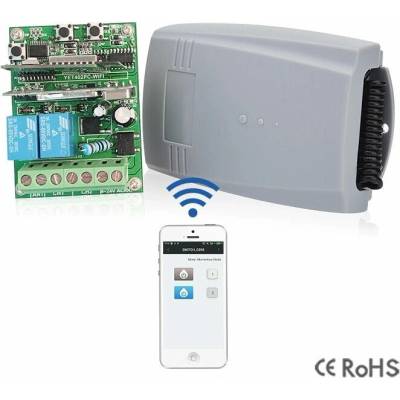 Univerzální WIFI/RF přijímač k vratům, bránám