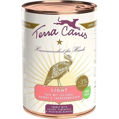 Terra Canis Light Morčacie so zelerom ananásom a rakytníkom 400 g