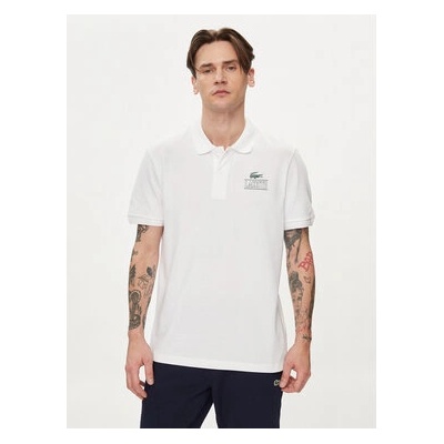 Lacoste Тениска с яка и копчета PH1136 Бял Regular Fit (PH1136)