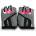 GymBeam Дамски фитнес ръкавици Camo Pink M