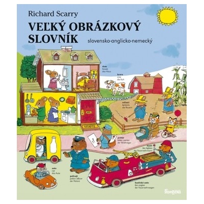 Veľký obrázkový slovník slovensko-anglicko-nemecký - Richard Scarry