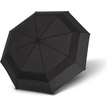 Knirps Duomatic 400 XXL black elegantný pánský plnoautomatický dáždnik černý