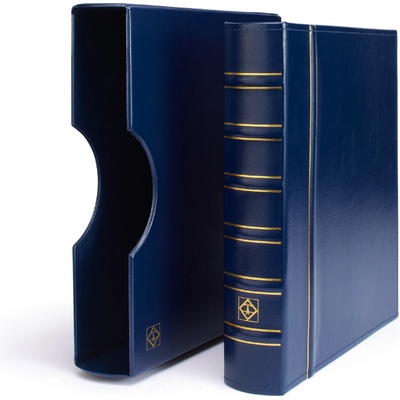 LEUCHTTURM Albové desky GRANDE CLASSIC s kazetou Modrá