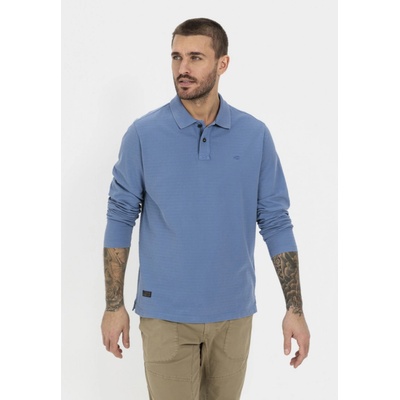 Camel Active polokošile polo 1/1 ARM ELEMENTAL BLUE