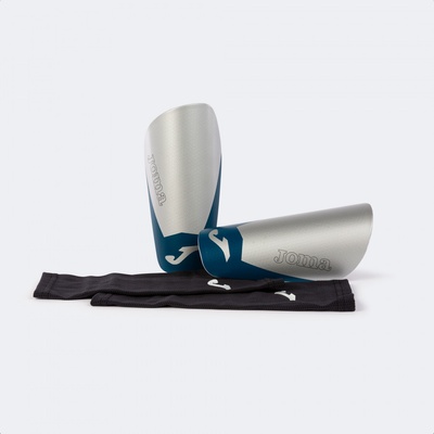 Joma J-PRO SHIN GUARDS Stříbrná Modrá