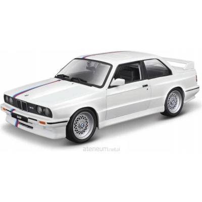 Bburago Model BMW řady 3 M3 E30 1988 18-21100 bílý 1:24