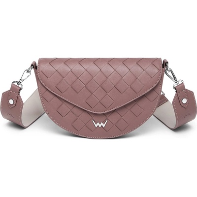 Vuch Dámska ľadvinka Tricia Intrecciato Dusty Pink