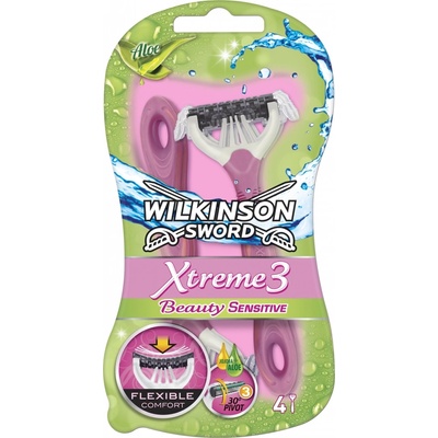 Wilkinson Sword Xtreme 3 Beauty Sensitive 4 ks
