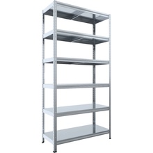 Biedrax Regál 40 x 80 x 180 cm pozink 6 polic