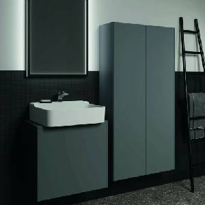 Ideal Standard Atelier Conca висок стенен шкаф мат антрацит 72 см 2 врати (T4107Y2)