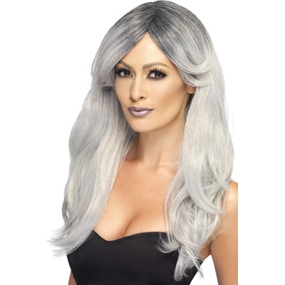 Fever Ghostly Glamour Wig Grey 44256