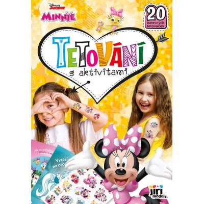 JIRI MODELS Tetovanie s aktivitami Disney Minnie Mouse 20 tetovačiek