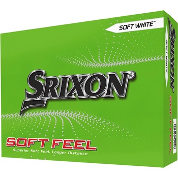 Srixon Soft Feel 2-plášťový biela 12 ks