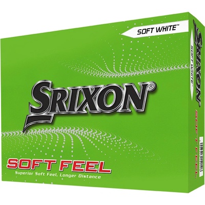 Srixon Soft Feel 2-plášťový biela 12 ks