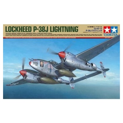 Tamiya 61123 P-38 J Lightning 1:48