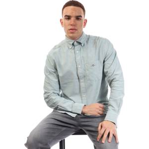 Gant Regular-Fit Oxford Shirt - Green
